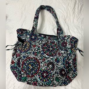 Vera Bradley Glenna Satchel in Stained Glass Medallion